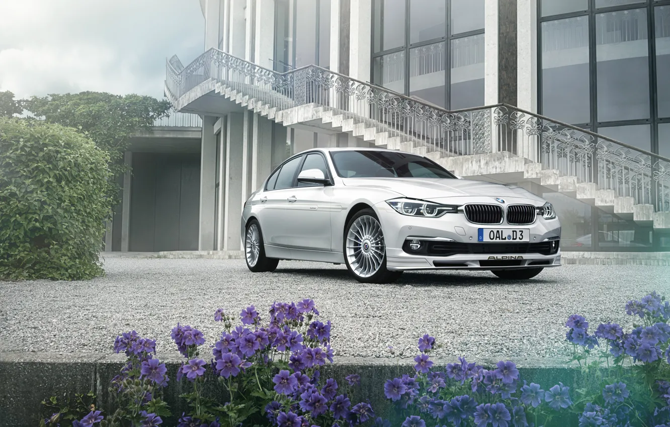 Photo wallpaper BMW, BMW, F30, Alpina, 2015, 3-Series