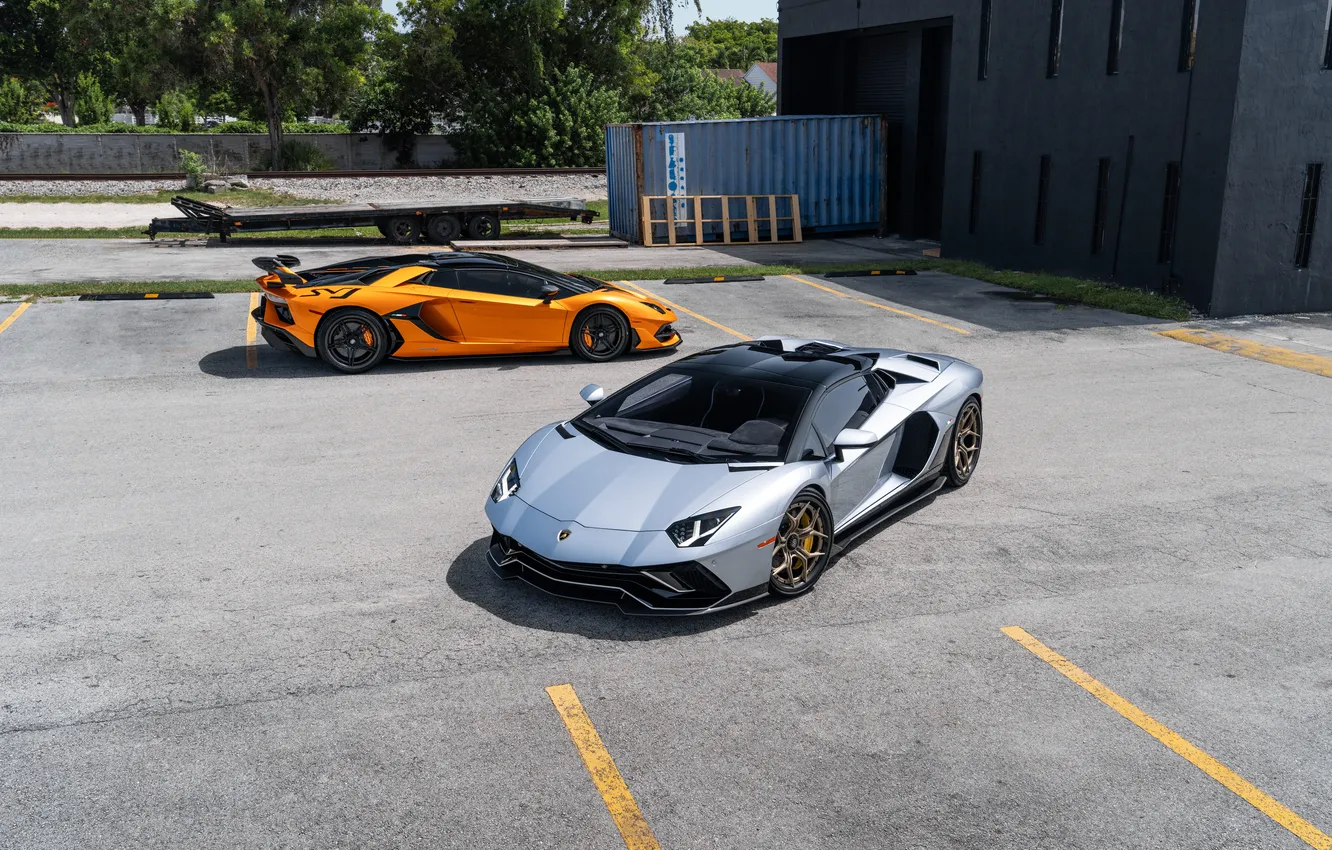 Photo wallpaper car, Lamborghini, Supercar