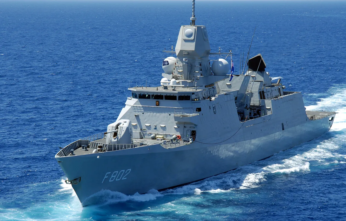 Photo wallpaper Netherlands, frigate, the seven provinces