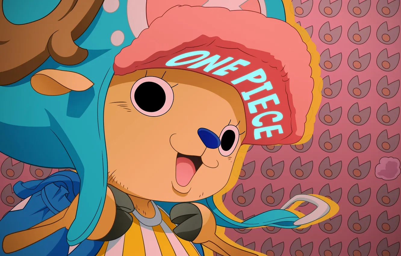 Photo wallpaper background, hat, Chopper, hooves, One Piece, Timeskip, Tony Tony Chopper