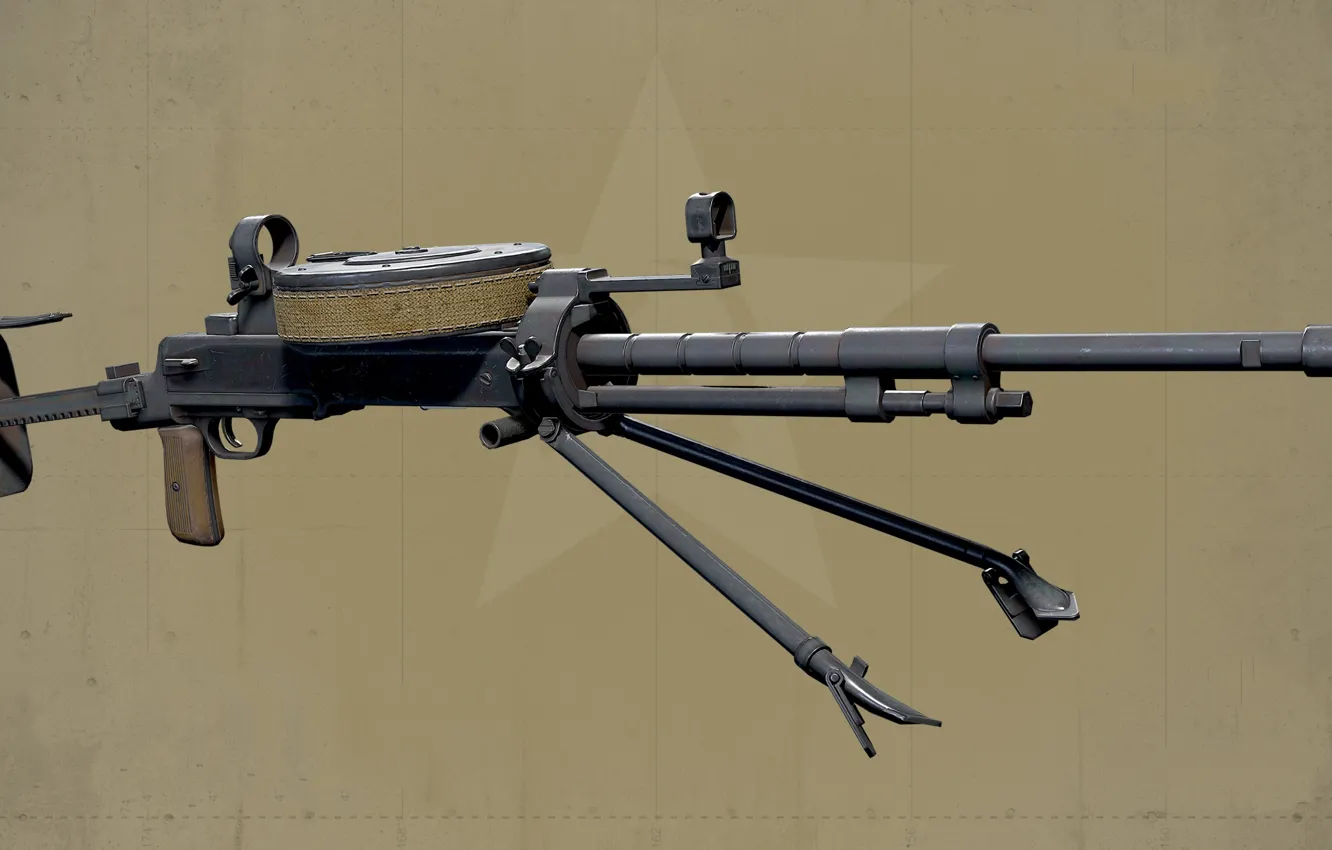 Photo wallpaper USSR, DT-29, Vasily Degtyarev, Degyateva tank model 1929