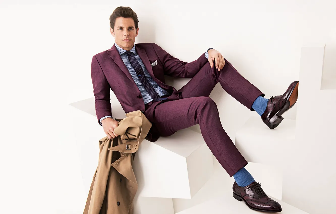 Photo wallpaper costume, actor, cloak, photoshoot, James Marsden, James Marsden, 2016, Sebastian Kim