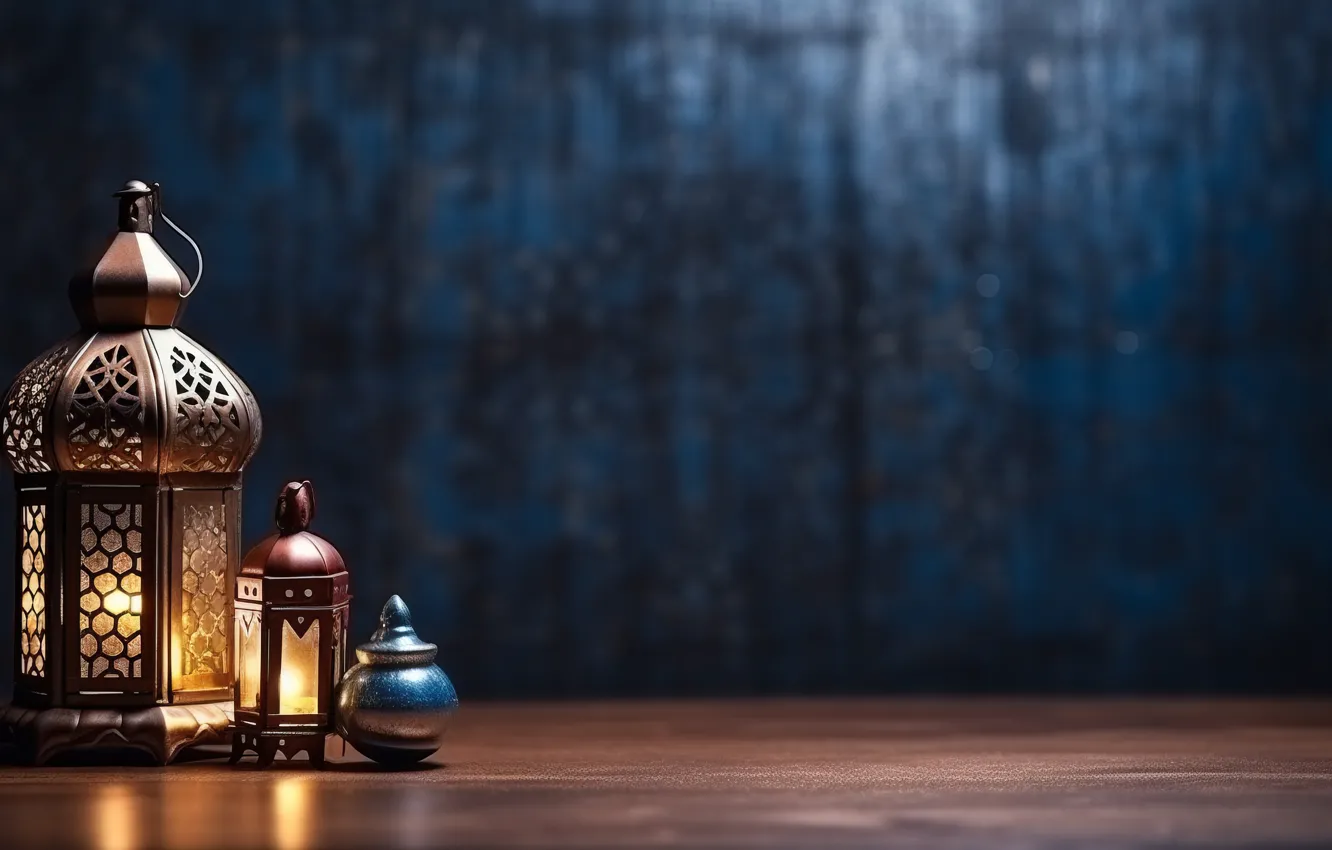 Photo wallpaper light, metal, the dark background, pattern, new year, candles, Christmas, lights