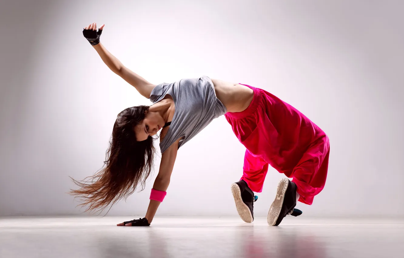 Photo wallpaper girl, music, movement, beauty, dance, Pretty Dancer