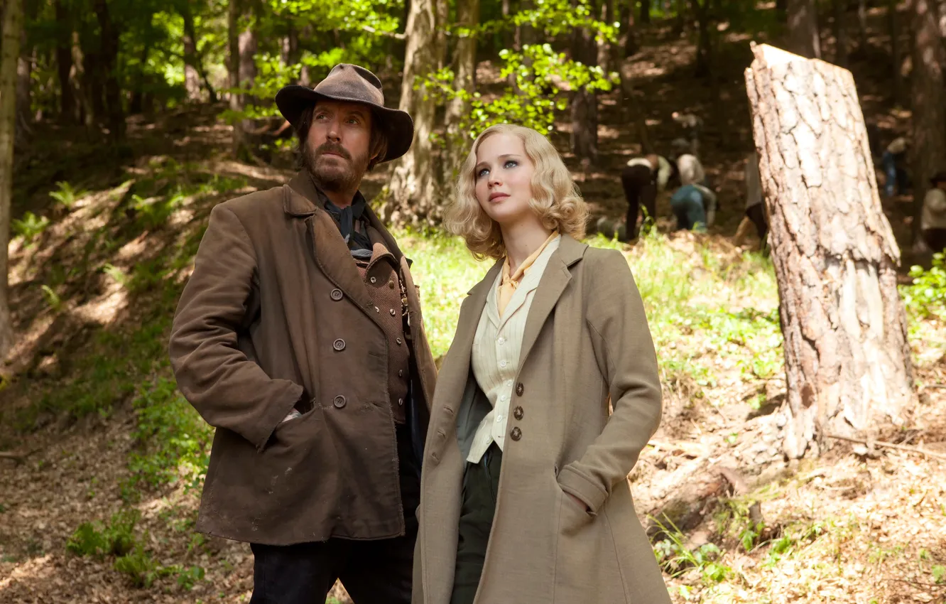 Photo wallpaper Jennifer Lawrence, Serena, Rhys Ifans