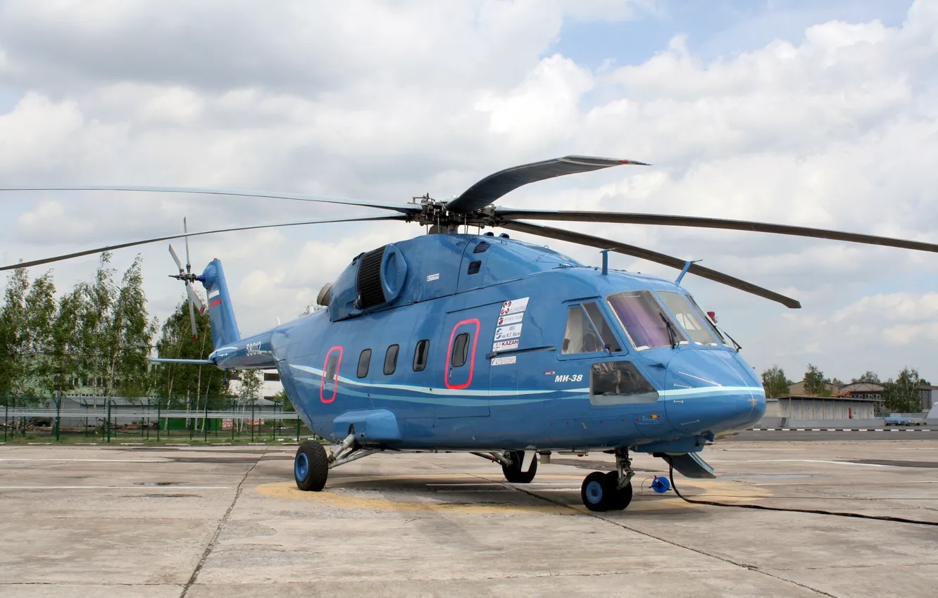 Photo wallpaper helicopter, Mi-38, ., Mi-38