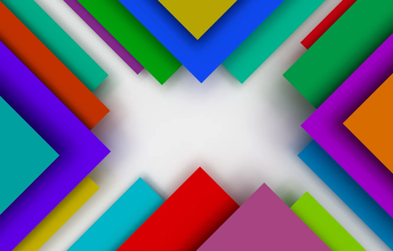 Photo wallpaper colorful, abstract, design, background, geometry, geometric shapes, 3D rendering