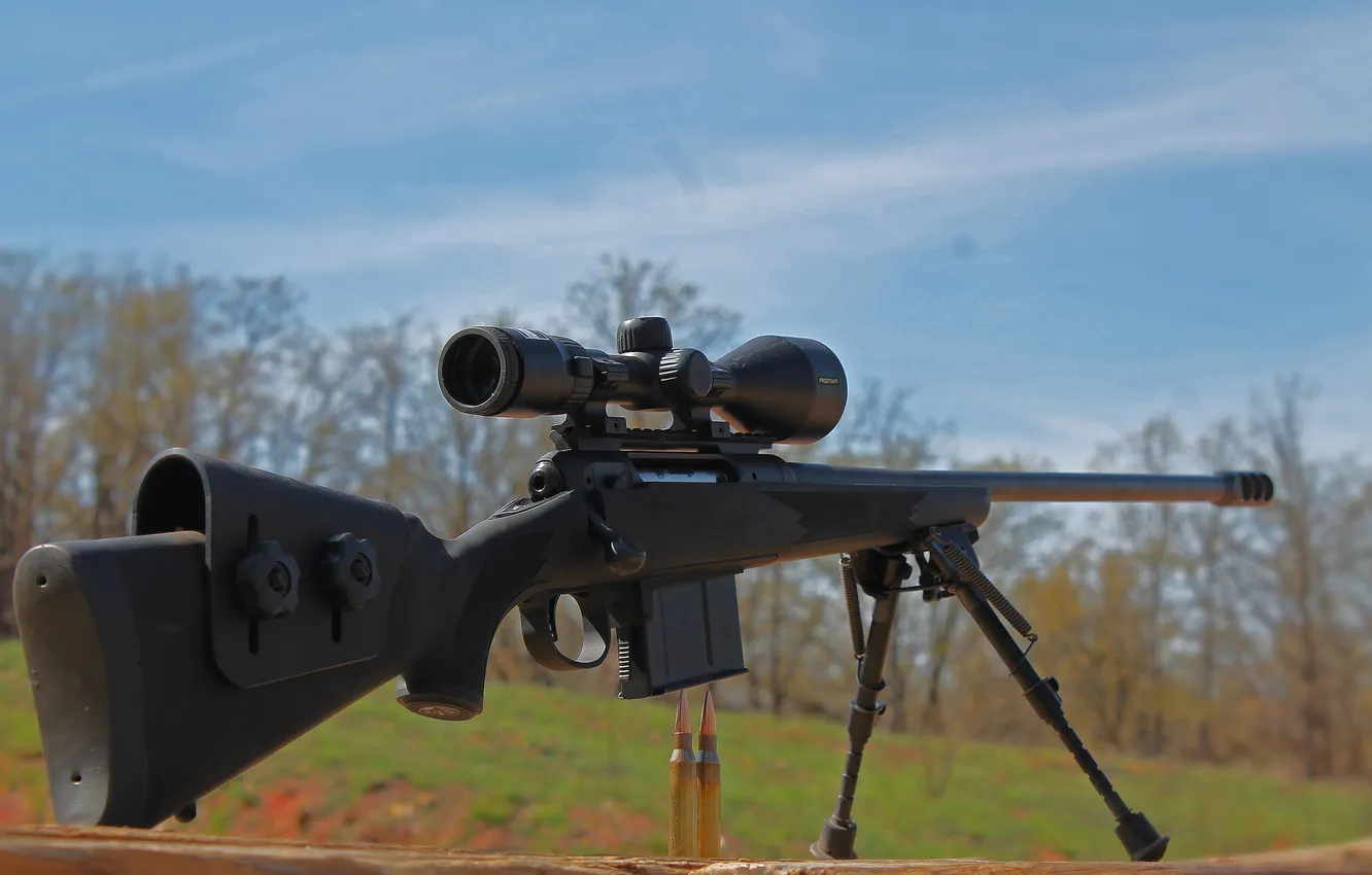 Photo wallpaper weapons, rifle, sniper, Savage, 111LRH