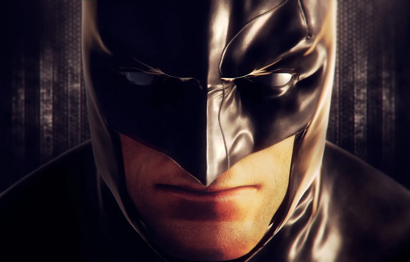 Photo wallpaper face, batman, mask