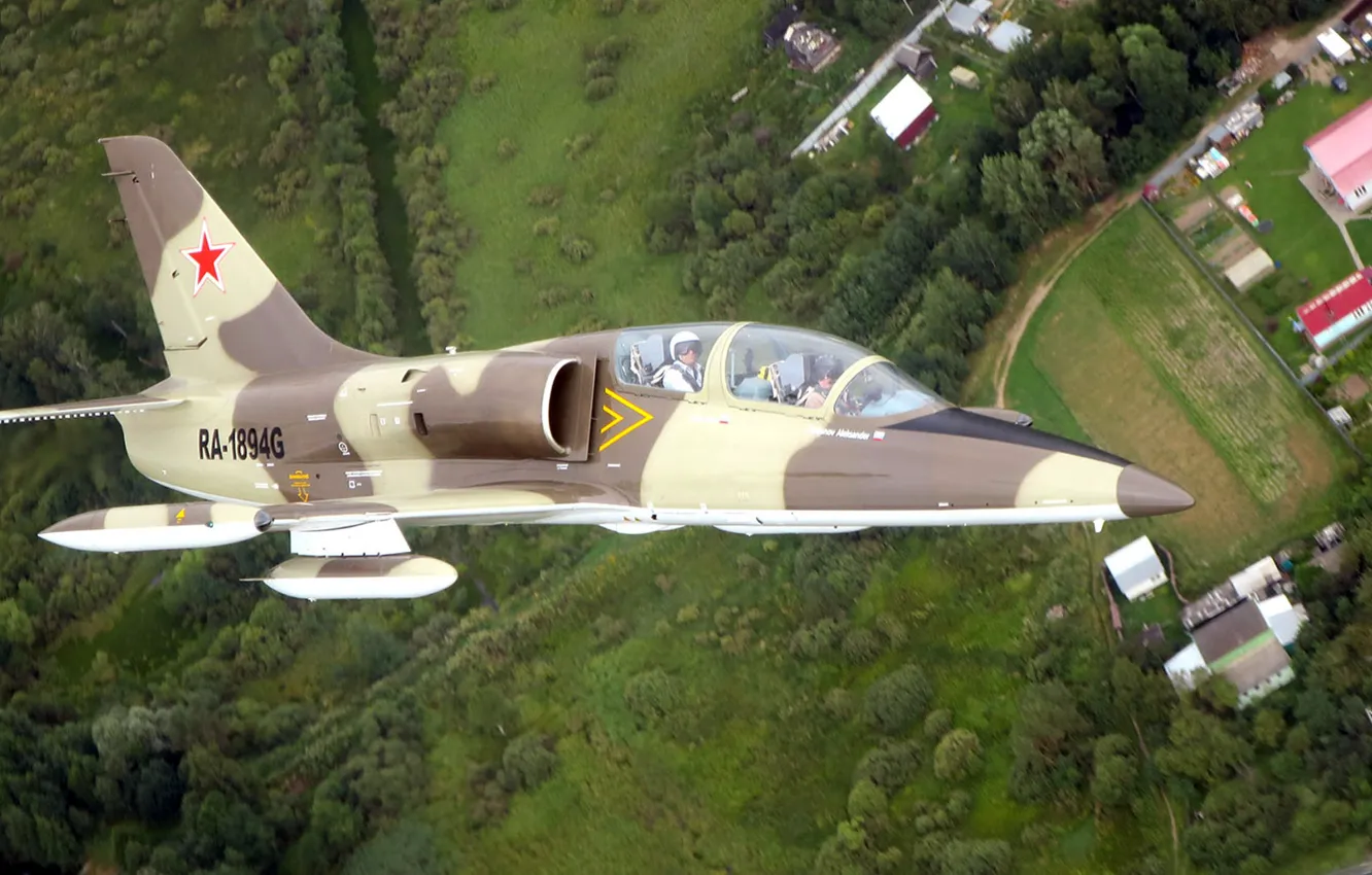 Photo wallpaper albatrosses, Albatros, Aero Vodochody, Czechoslovak training jet, L-39С, standard modification