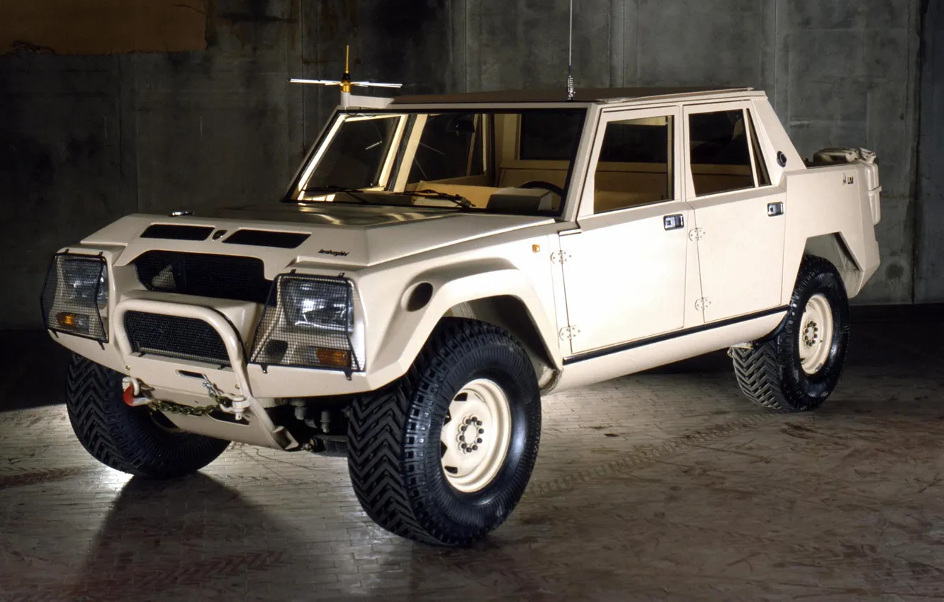 Photo wallpaper Lamborghini, SUV, Lamborghini LM002