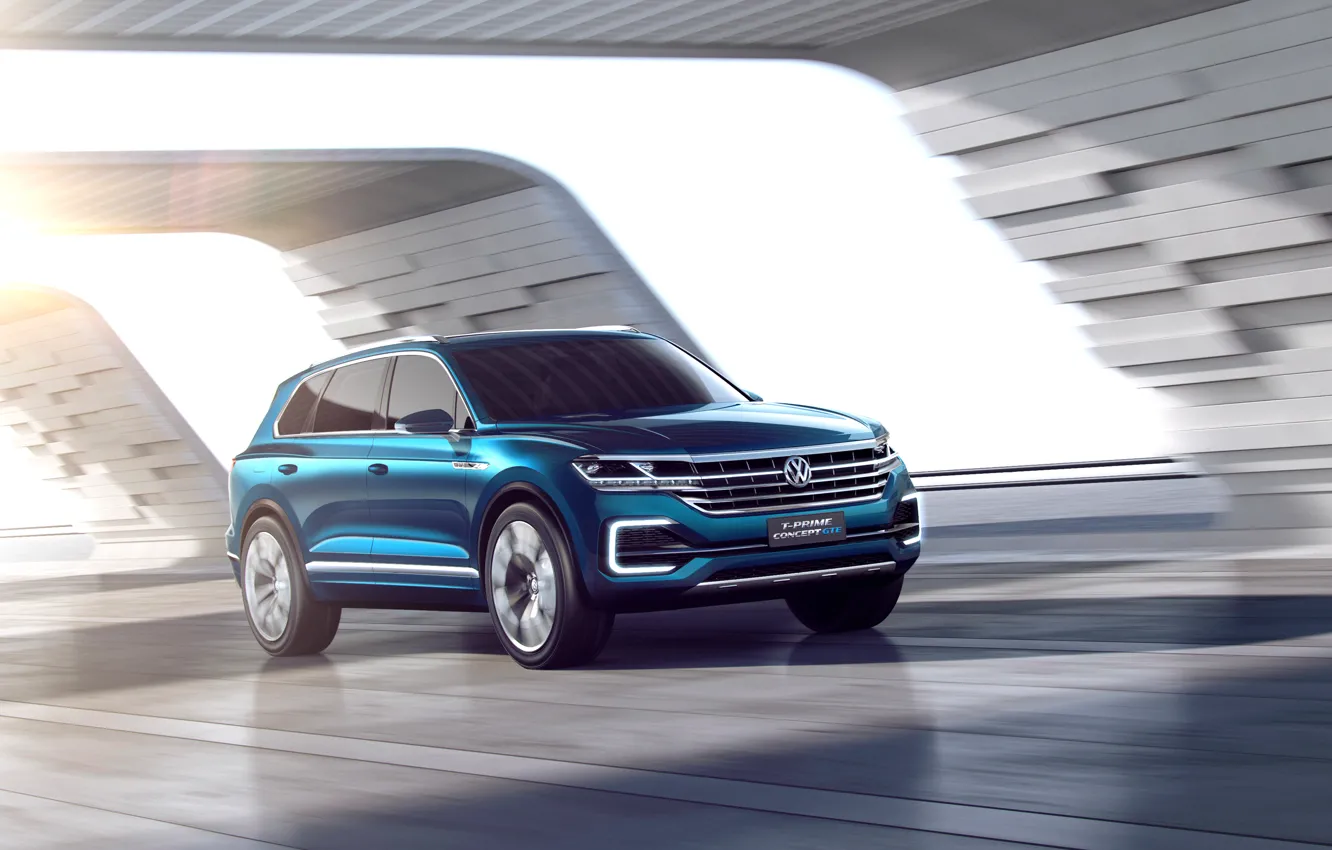 Photo wallpaper Concept, Volkswagen, the concept, Volkswagen, crossover, GTE, T-Prime