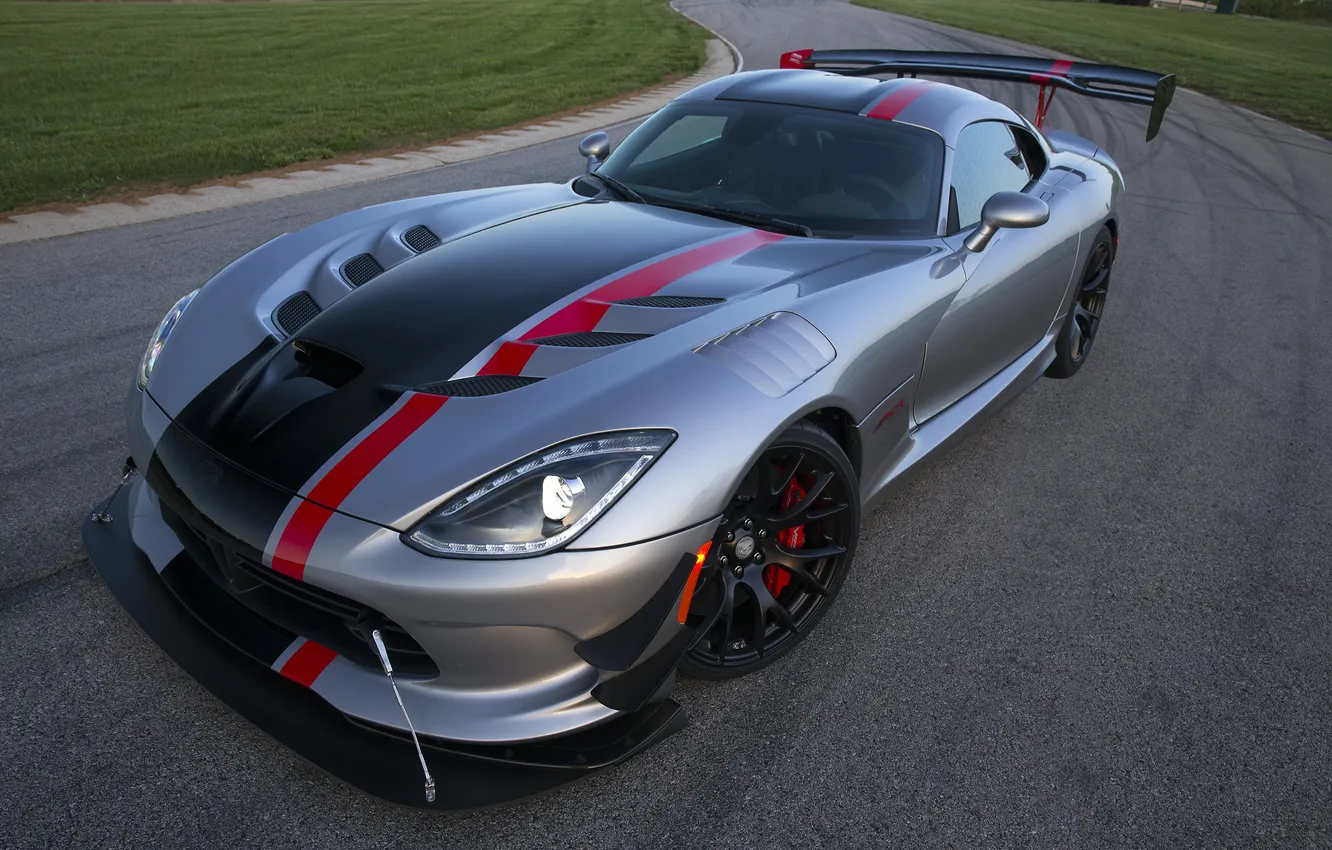 Photo wallpaper Dodge, supercar, Viper, Dodge, Viper, ACR, 2016