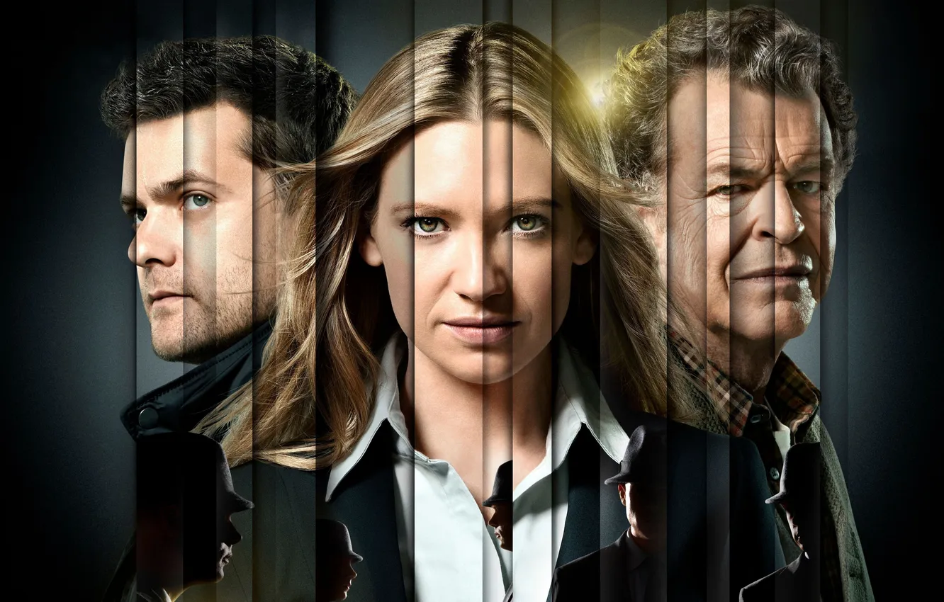 Photo wallpaper the series, face, Olivia Dunham, Anna Torv, fringe, Season 4, Peter Bishop, John Noble