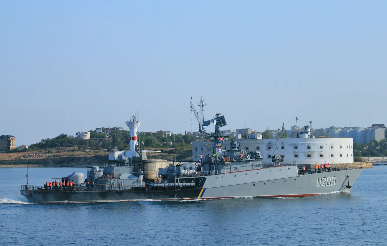Photo wallpaper ship, Corvette, anti-submarine, Ternopil