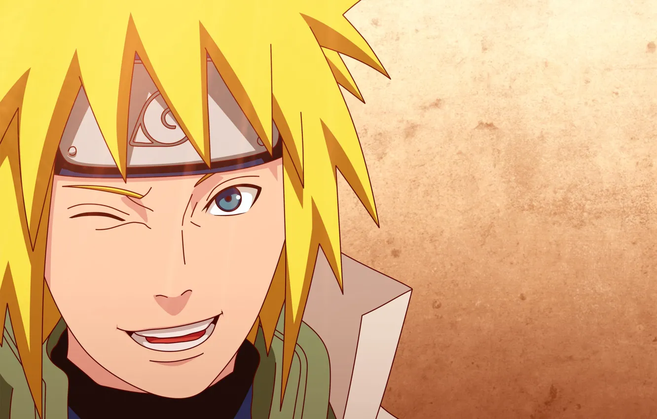 Photo wallpaper smile, guy, Naruto, Naruto, Minato, Namikaze