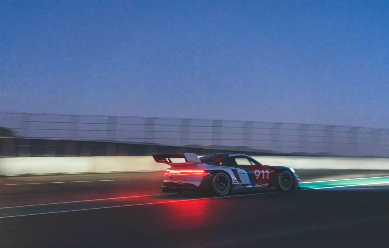 Photo wallpaper 911, Porsche, drive, Porsche 911 GT3 R racing