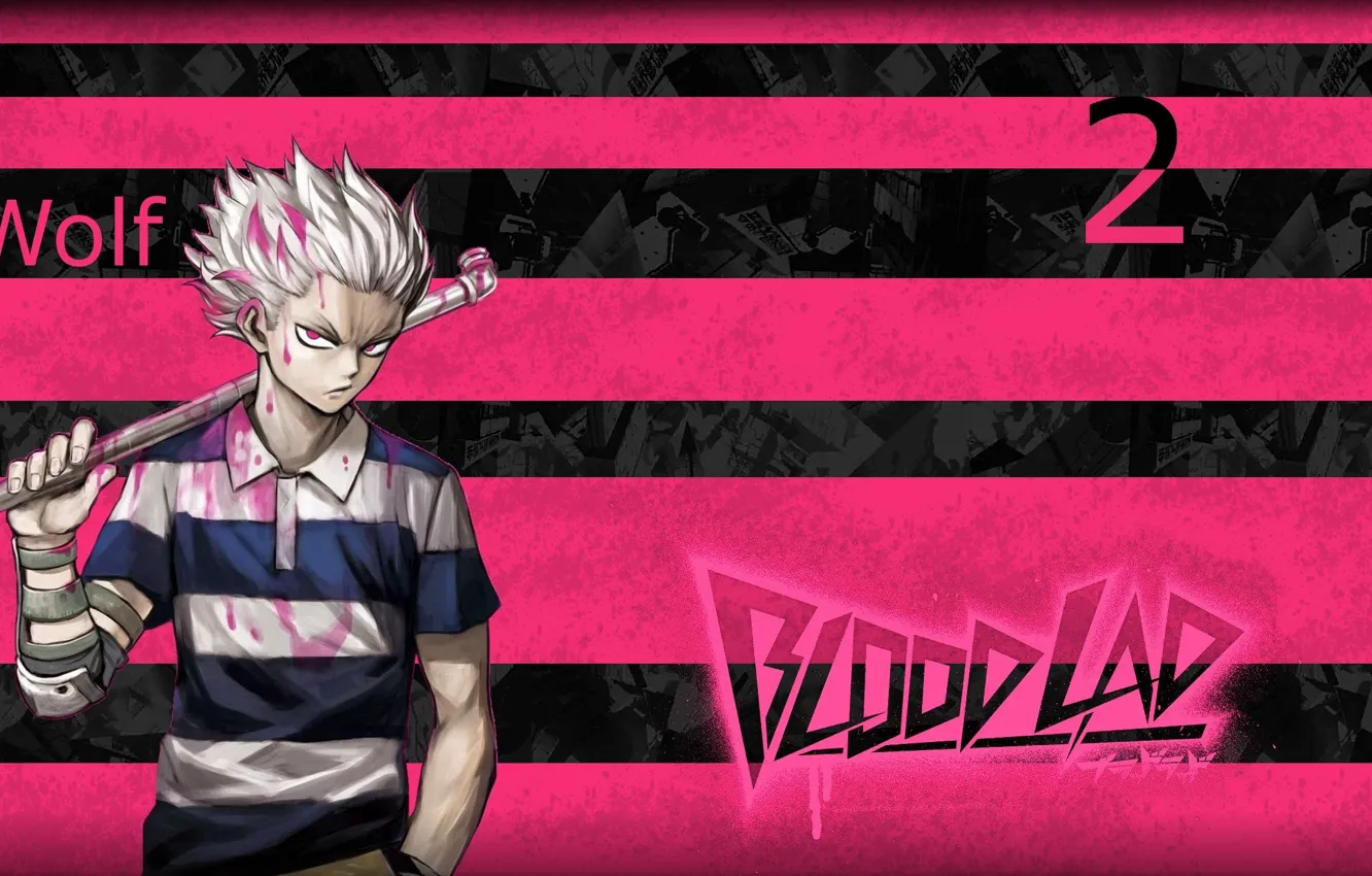 Photo wallpaper Hell, game, anime, man, boy, Boss, wolf, asian