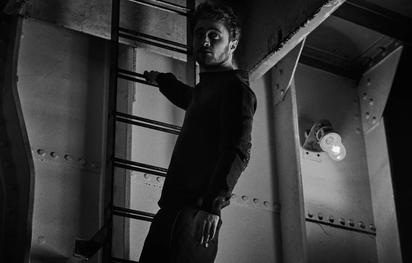 Photo wallpaper photoshoot, Daniel Radcliffe, Vanity Fair, 2016