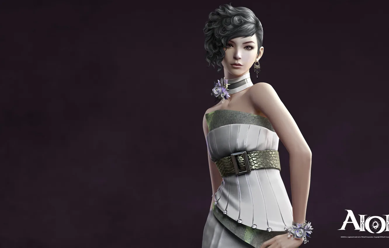 Photo wallpaper girl, rendering, Aion, Elios