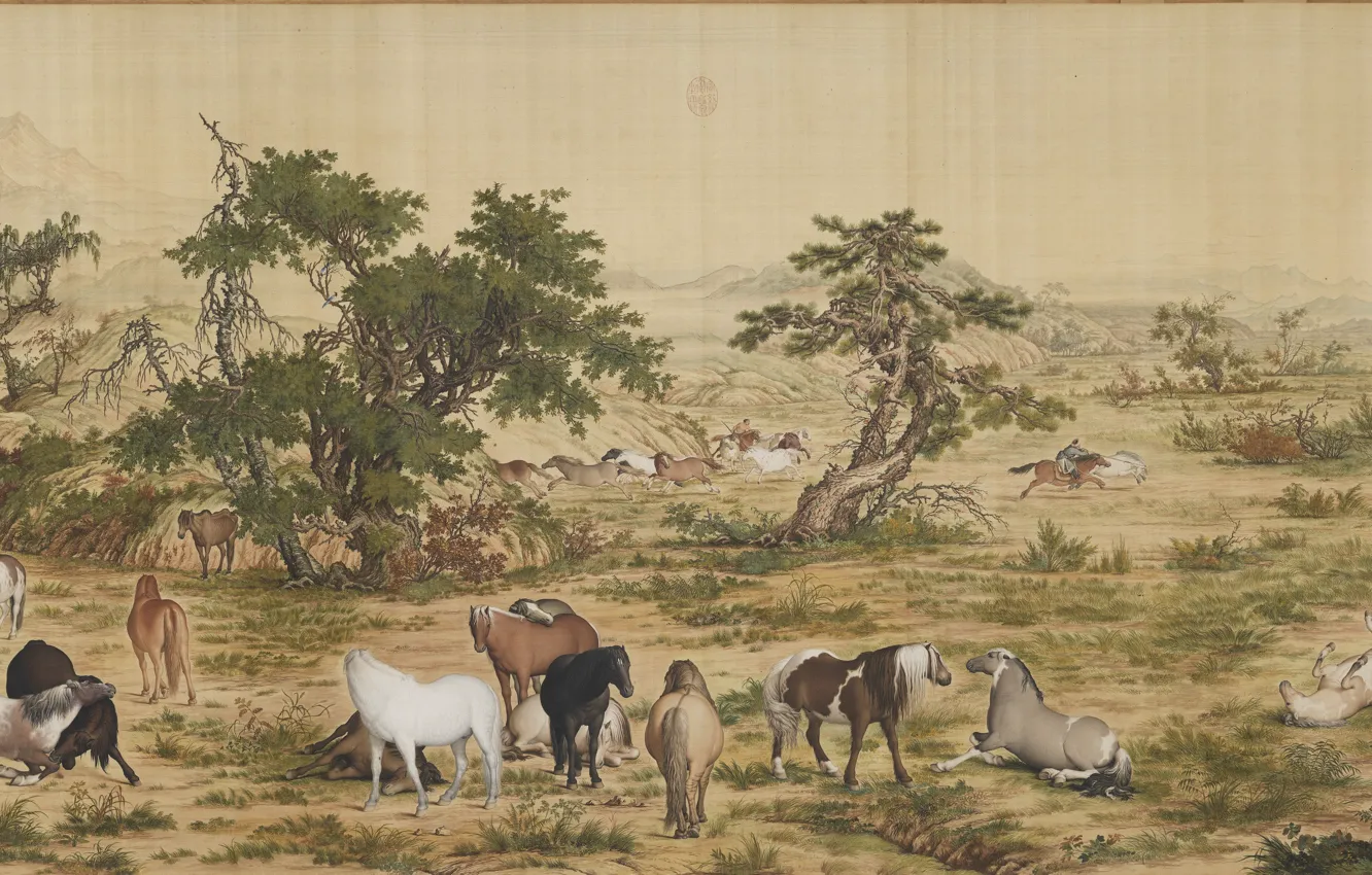 Photo wallpaper Art, Painting, Chinese paintings