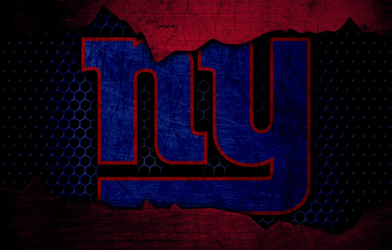 Photo wallpaper wallpaper, sport, logo, NFL, american football, New York Giants