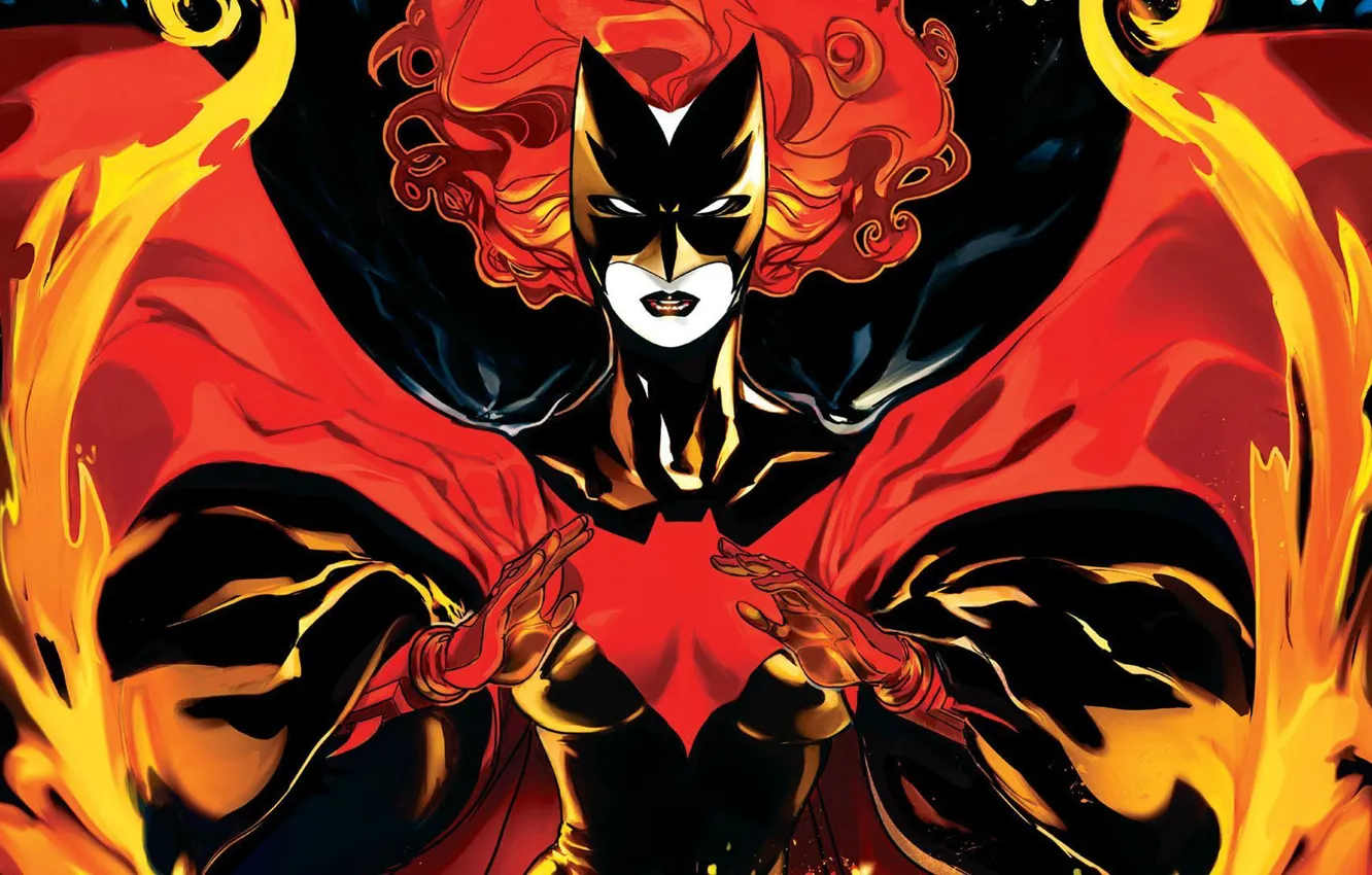 Photo wallpaper lights, Comics, Batwoman