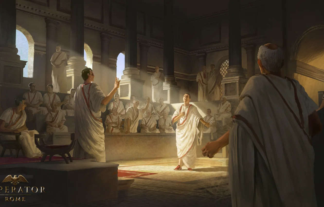 Photo wallpaper Rome, male, the Romans, Imperator Rome