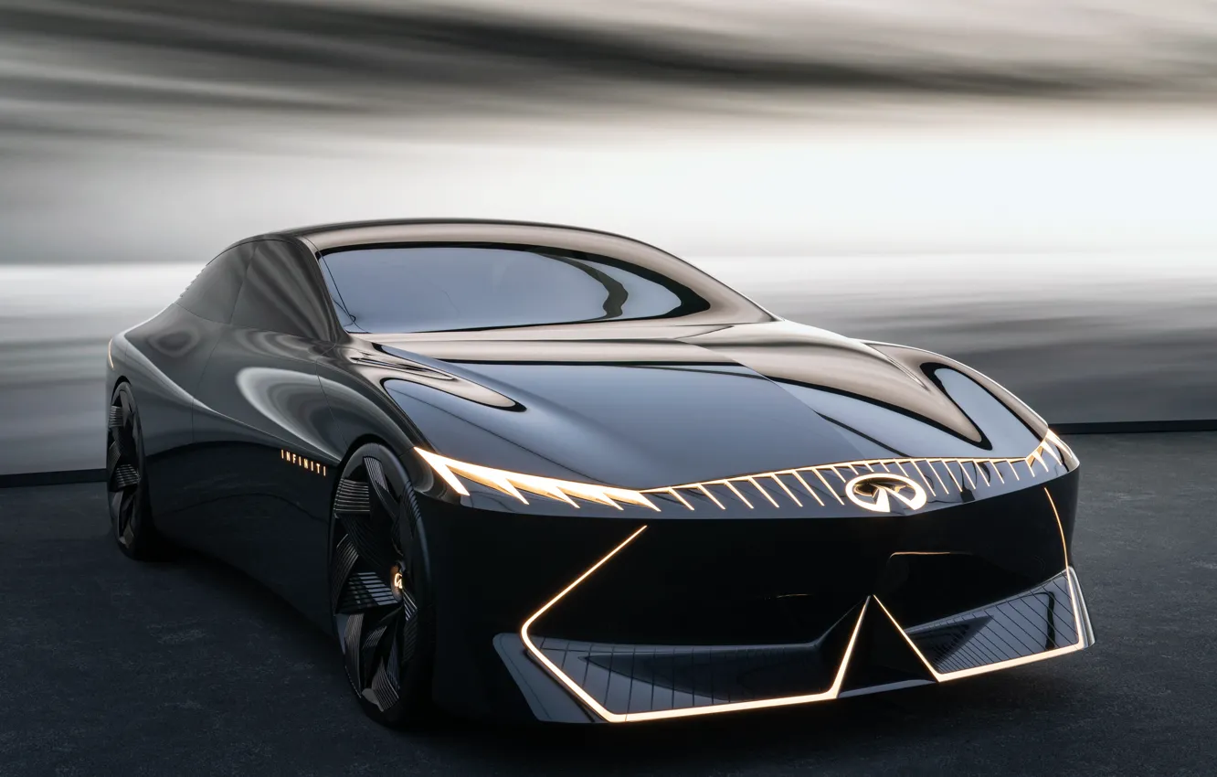 Photo wallpaper Infiniti, Vision, sedan, sedan, electric, show car, electric car, 2023