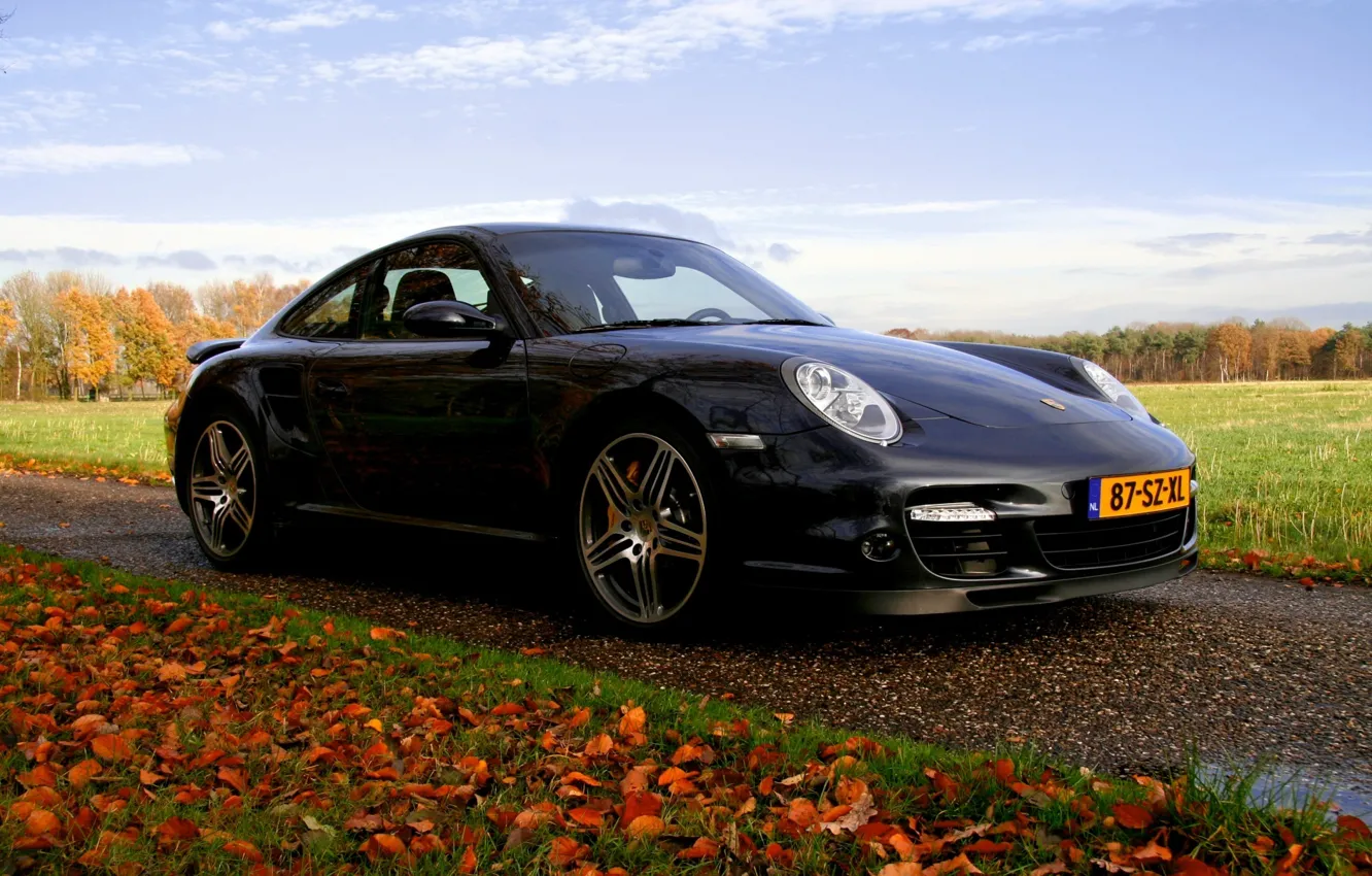 Photo wallpaper 911, Porsche, turbo