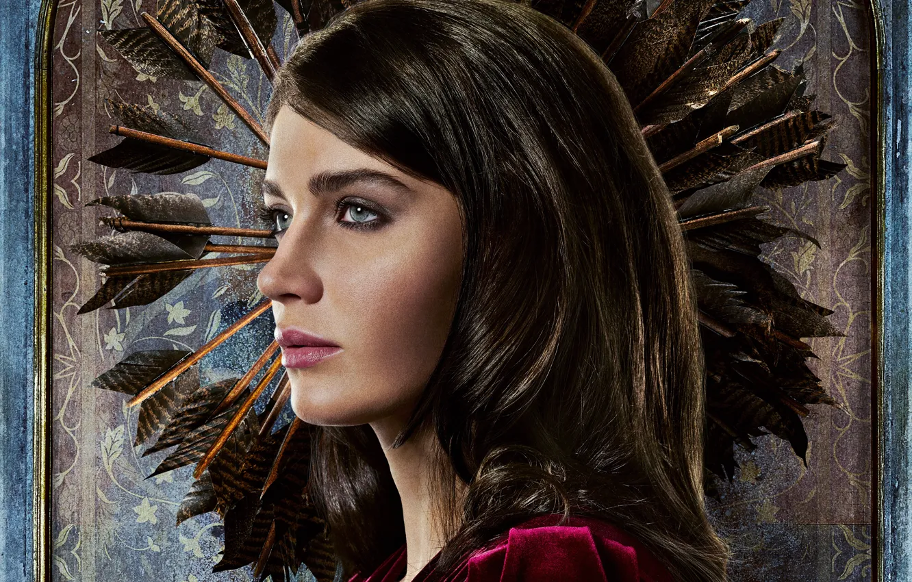 Photo wallpaper girl, beauty, adventure, action, poster, Robin Hood, Eve Hewson, Eve Hewson