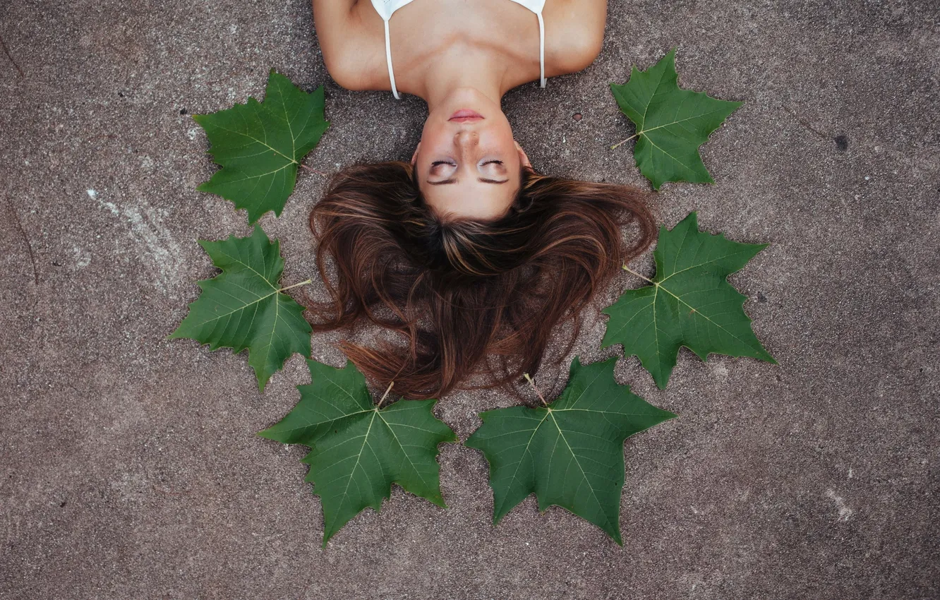 Photo wallpaper shoot, portrait, Rebecca Kelly