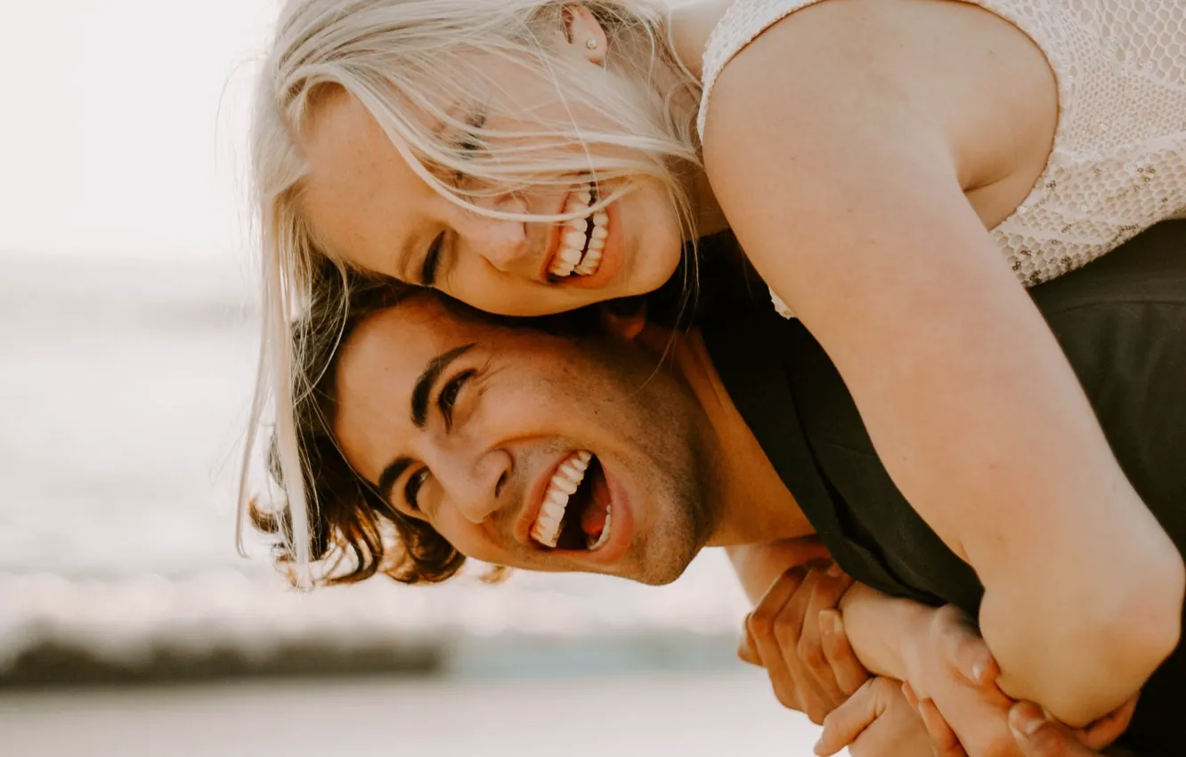 Photo wallpaper girl, woman, photo, man, boy, mood, couple, bokeh