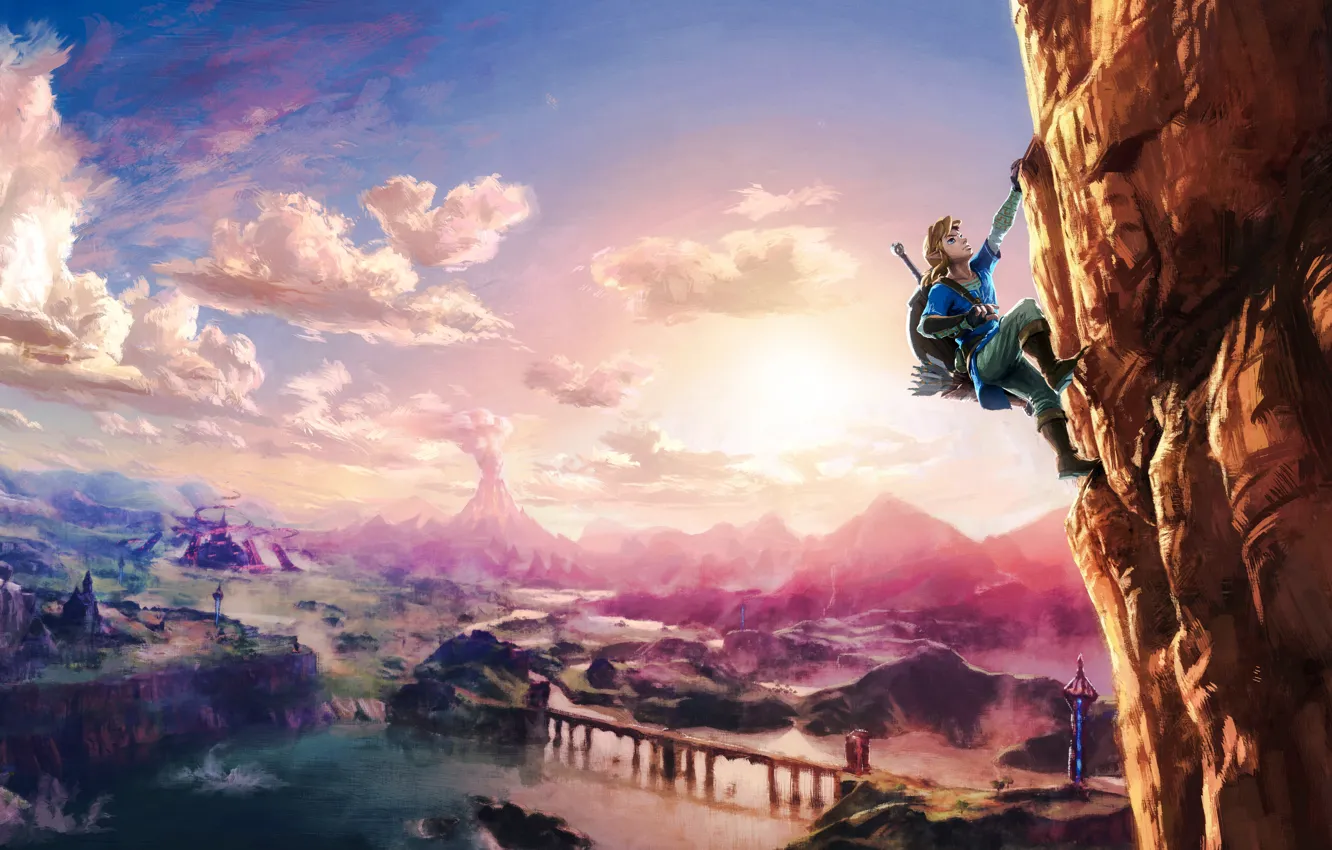 Photo wallpaper Nintendo, Game, Link, The Legend Of Zelda: Breath Of The Wild