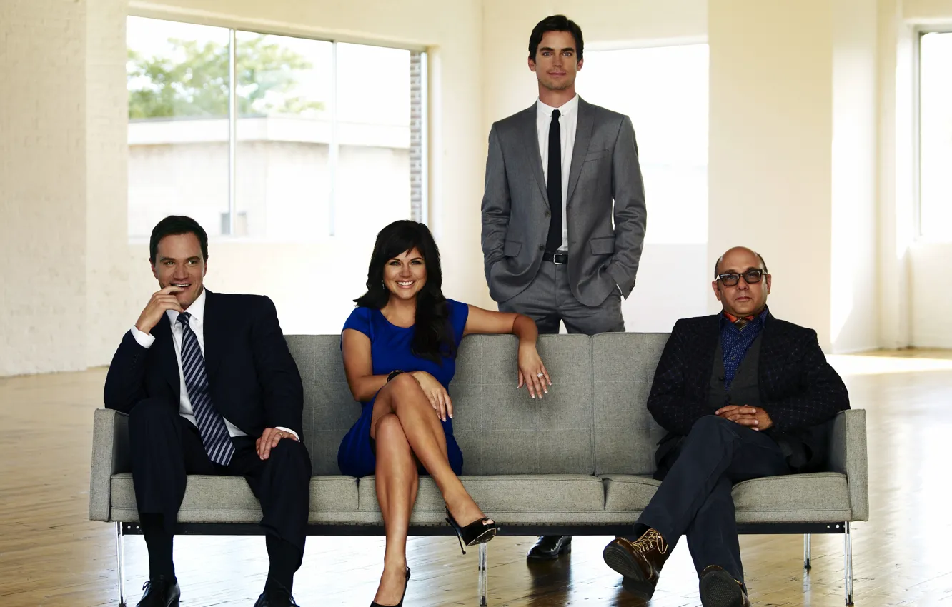 Photo wallpaper sofa, Wallpaper, the series, wallpapers, Tim Dickey, Tim DeKay, Matt bomer, neal caffrey