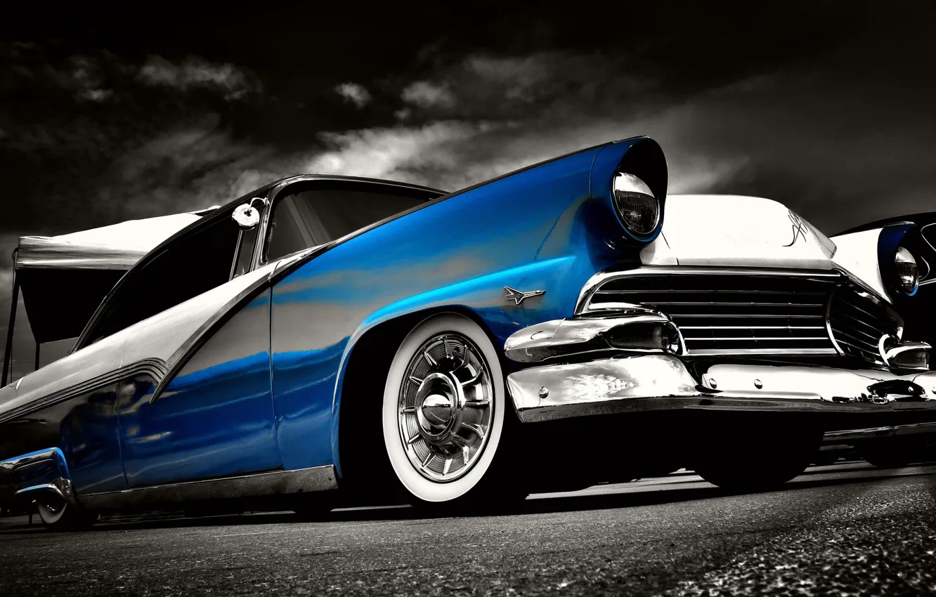 Photo wallpaper retro, HDR, Buick, car, Buick