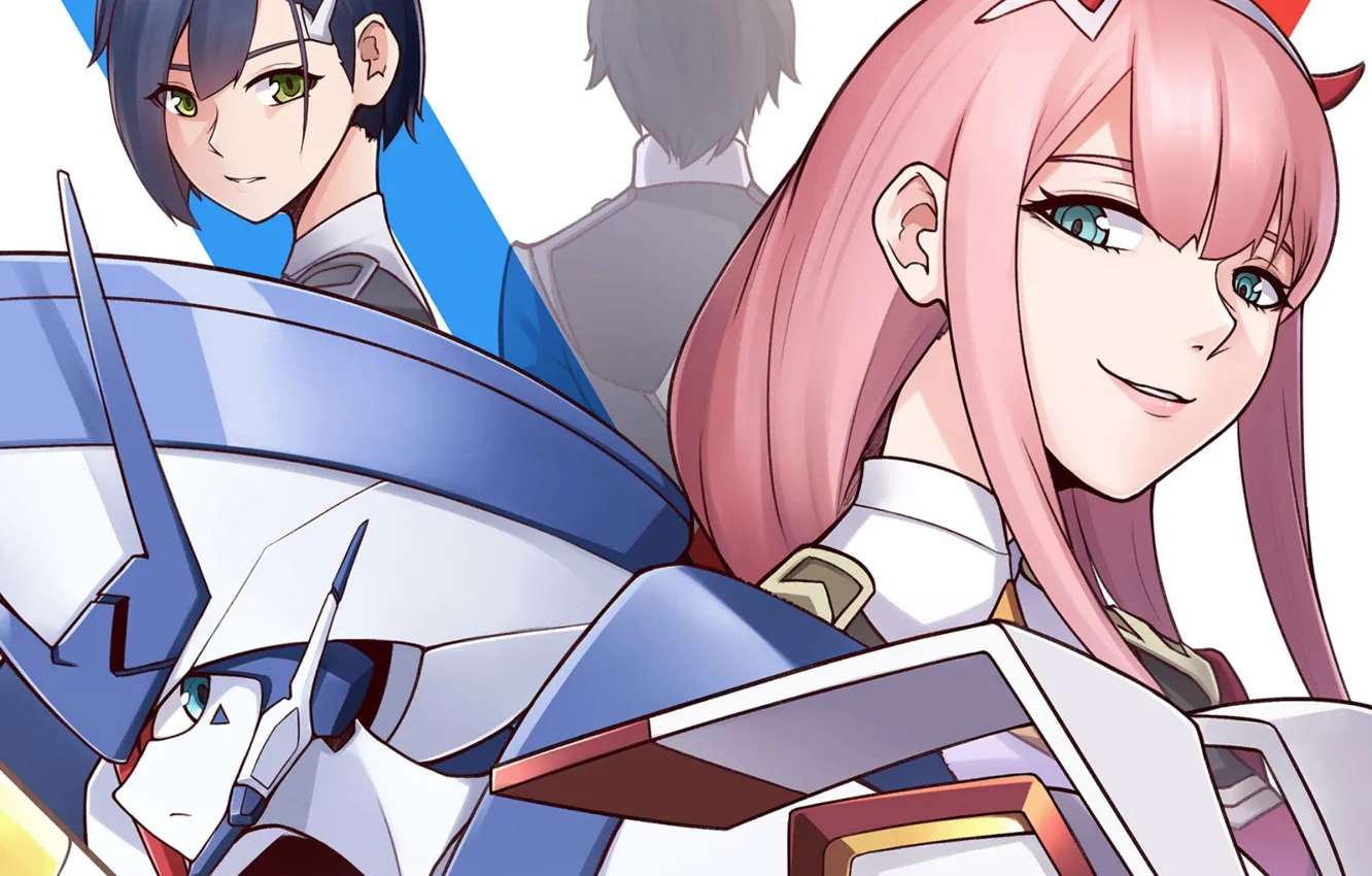 Photo wallpaper Ichigo, 002, Darling In The Frankxx, Cute in France, Franks