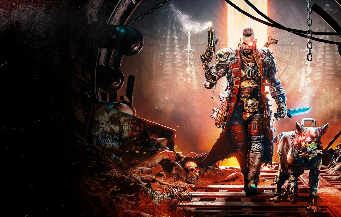 Photo wallpaper hunter, Focus Home Interactive, Necromunda: Hired Gun, Hired Gun, Necromunda