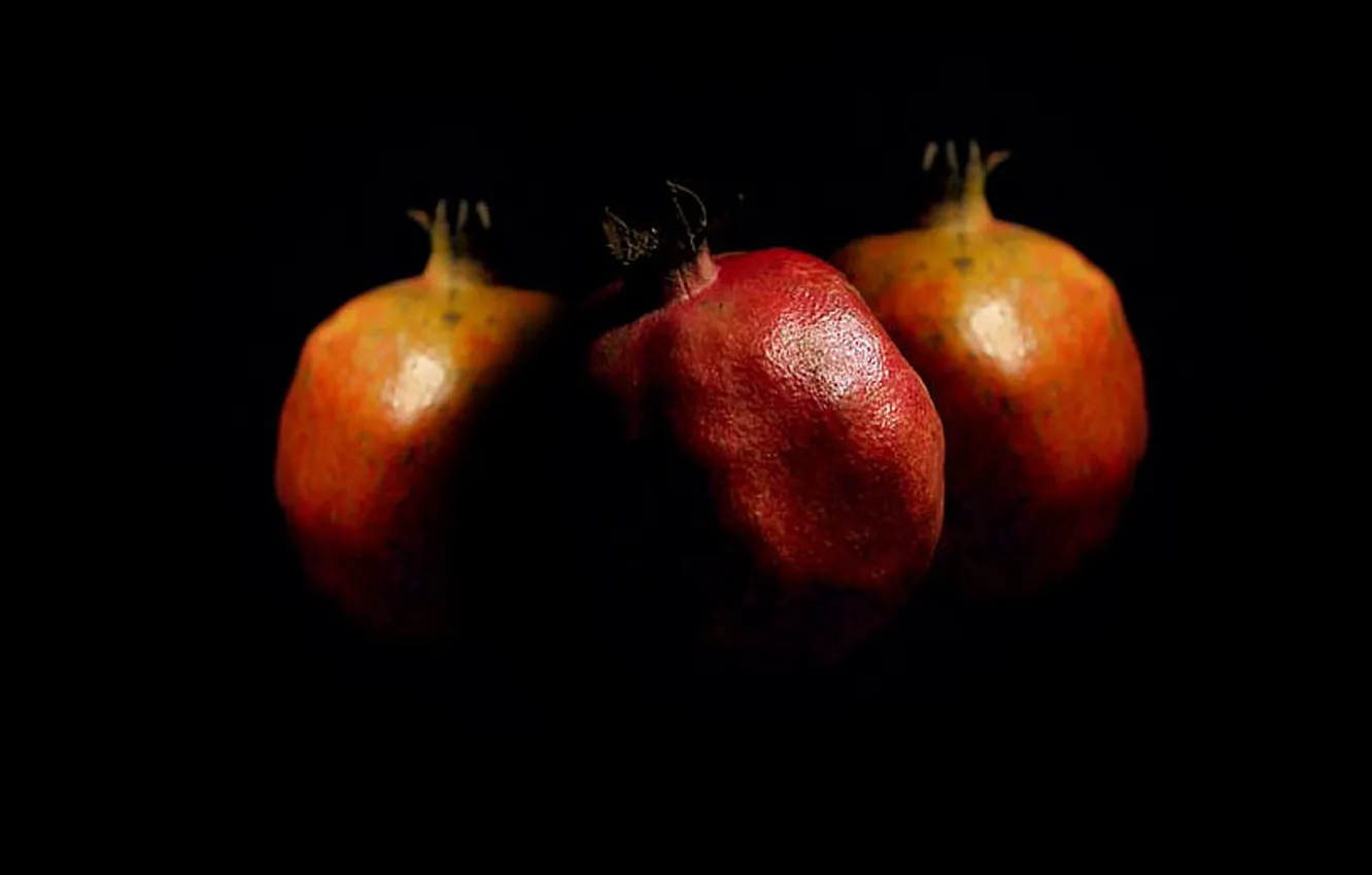 Photo wallpaper fruit, natural, ripe, Pomagranade