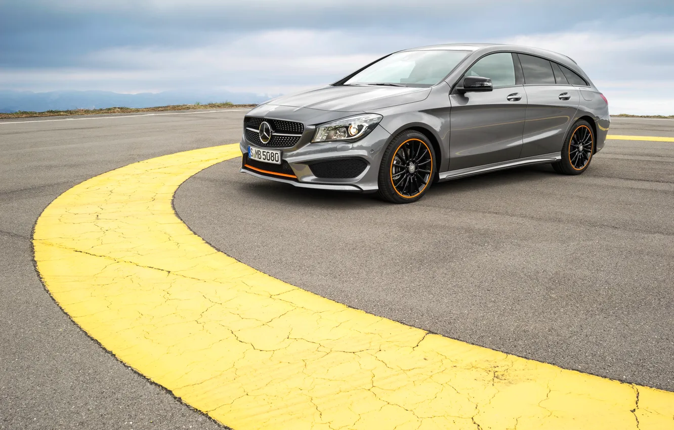 Photo wallpaper Mercedes-Benz, Mercedes, AMG, AMG, Sports Package, Shooting Brake, CLA, 4MATIC
