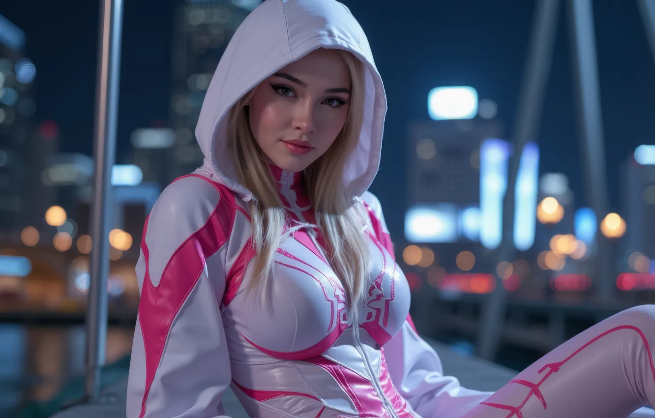 Photo wallpaper Superhero, Gwen Stacy, Spidergirl
