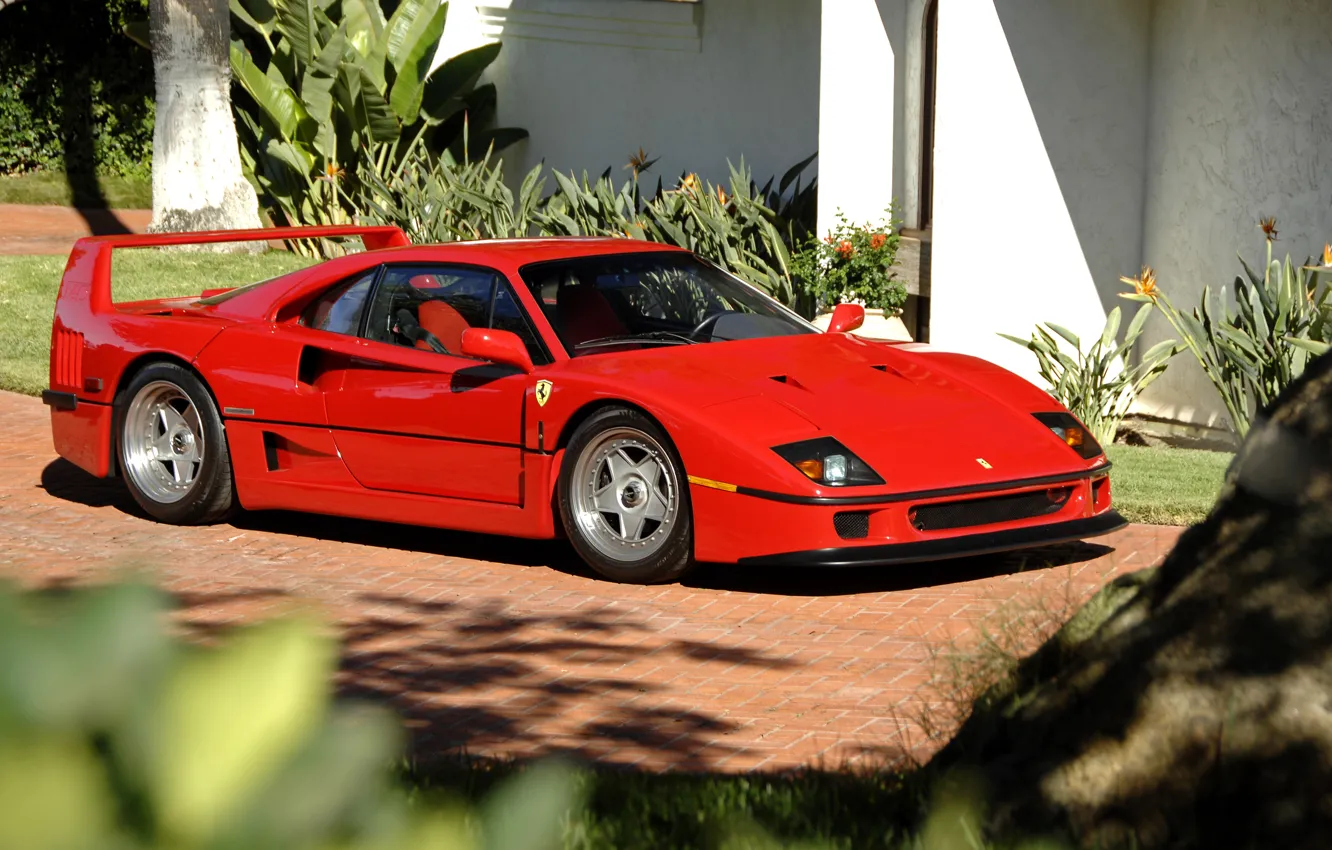 Photo wallpaper House, Ferrari, F40