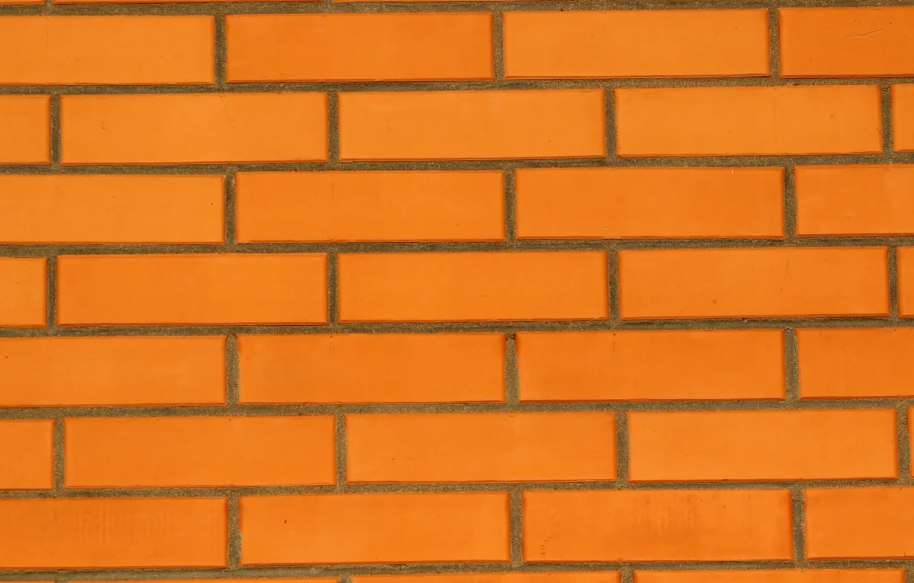 Photo wallpaper texture, bricks, wall of bricks