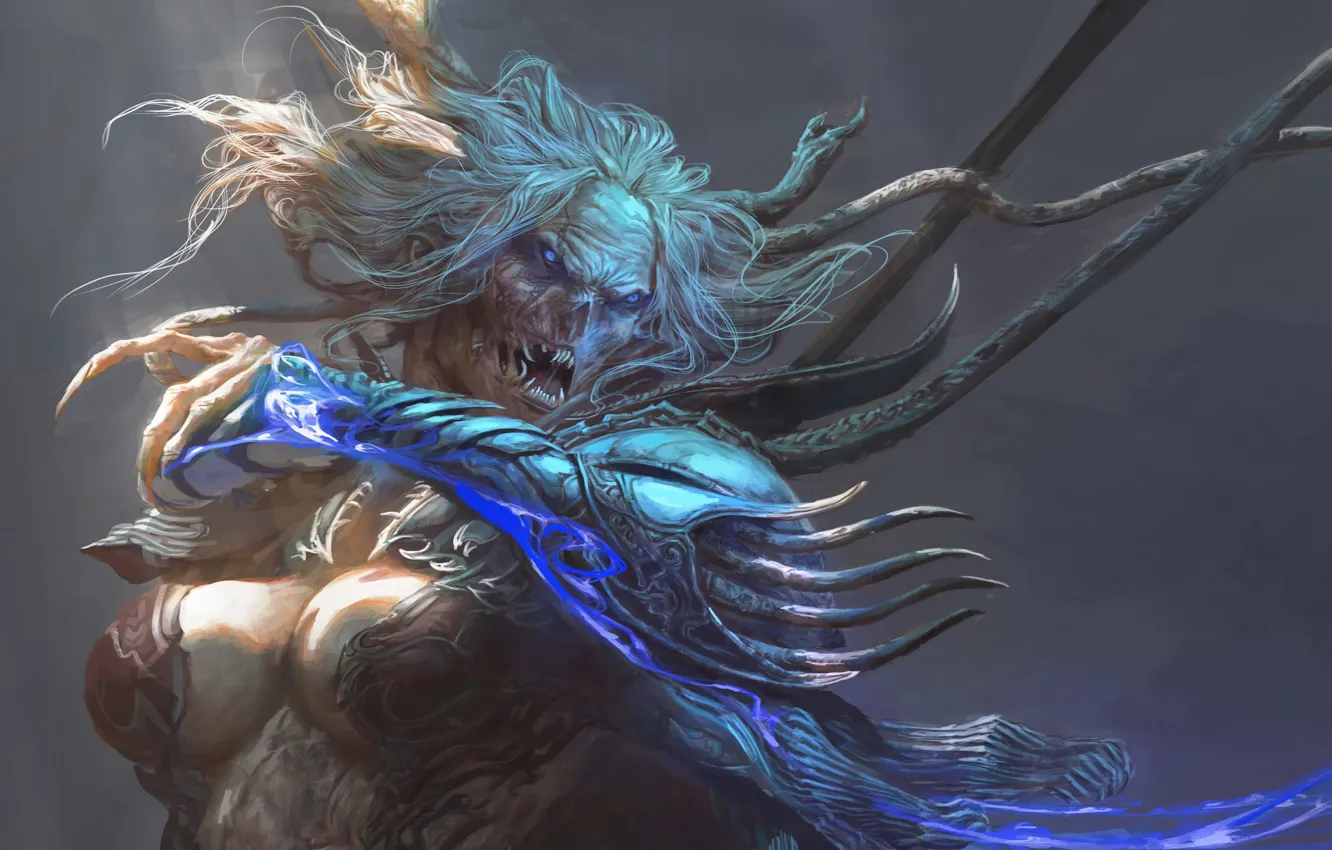 Photo wallpaper monster, being, undead