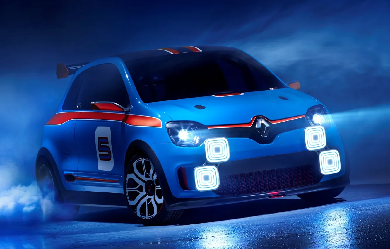 Photo wallpaper Concept, the concept, Renault, twilight, Reno, the front, Twin'run