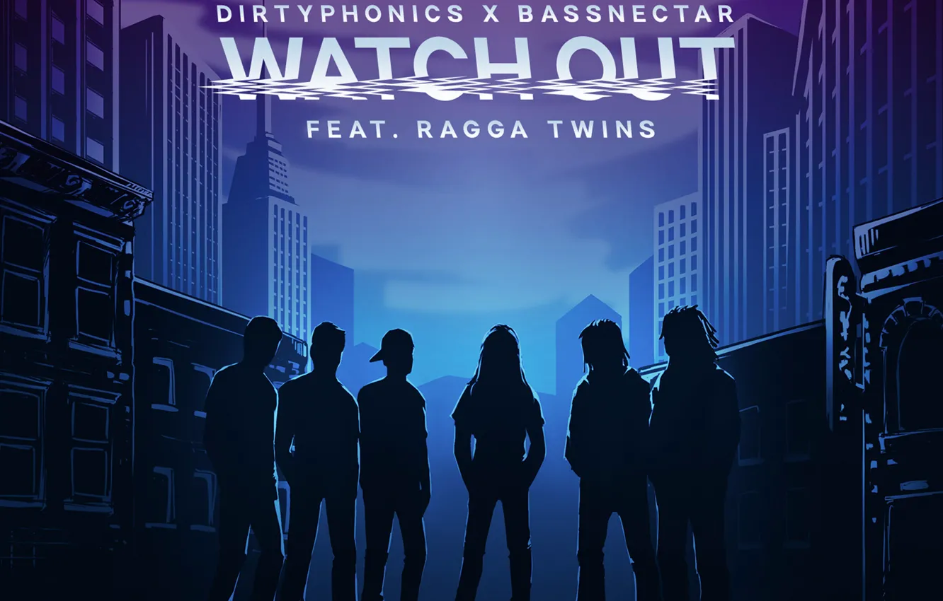 Photo wallpaper Music, Cover, Monstercat, Watch Out, Dirtyphonics & Bassnectar, Ragga