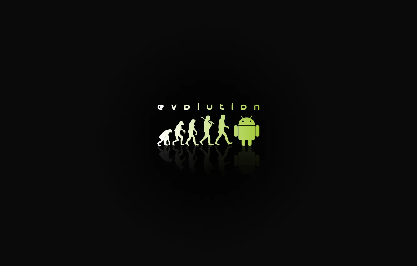 Photo wallpaper Android, Evolution, Evolution
