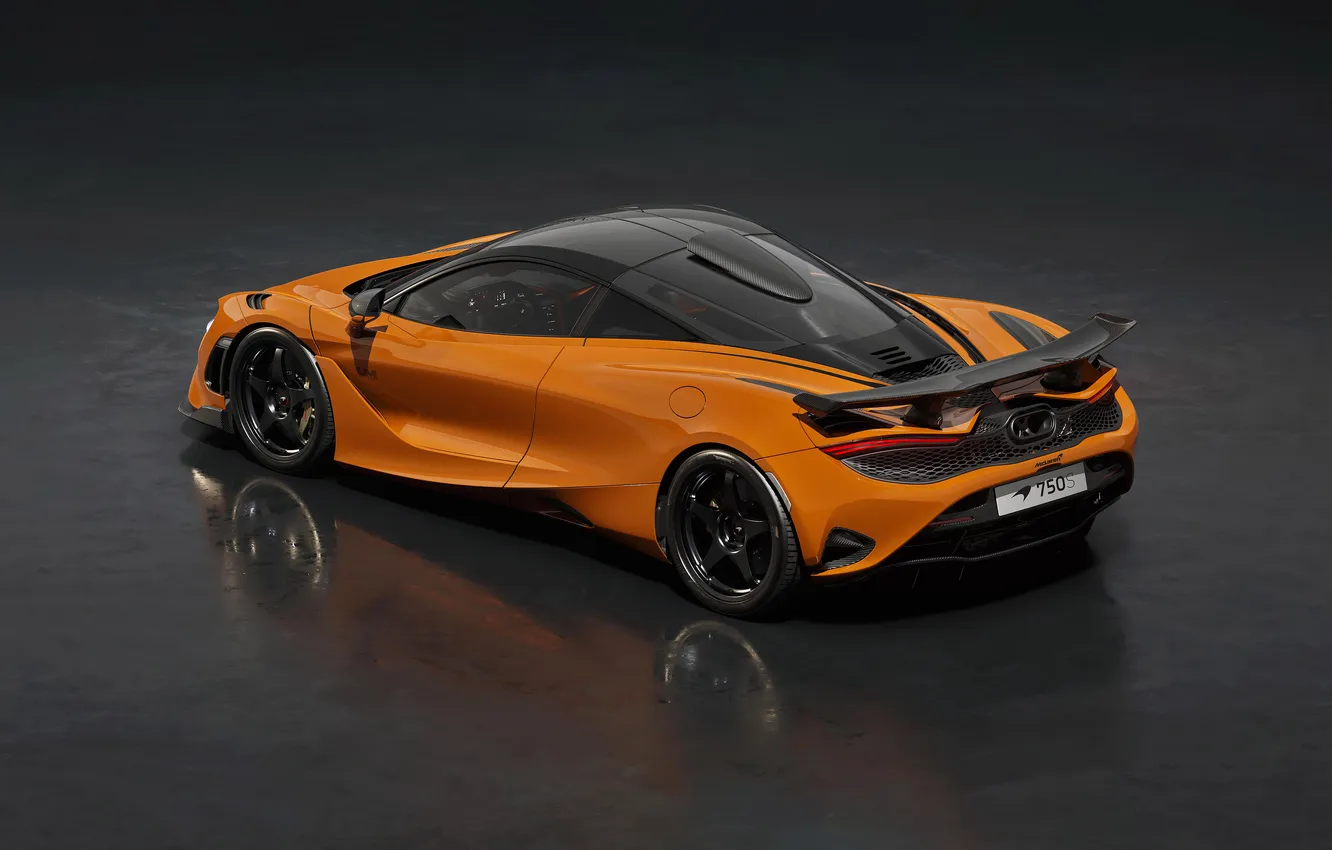 Photo wallpaper McLaren, The Mans, 750S