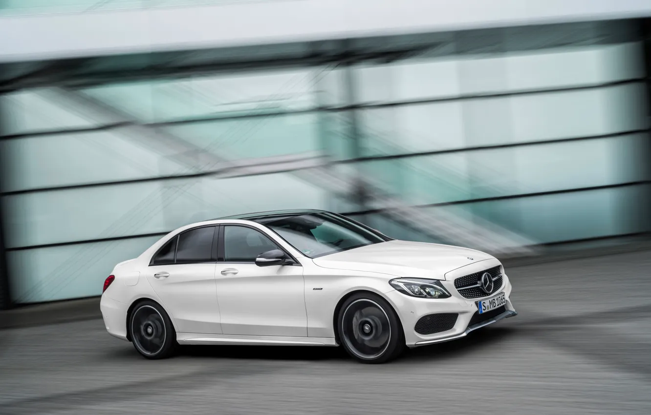 Photo wallpaper Mercedes Benz, AMG, 4MATIC, 2015, c450