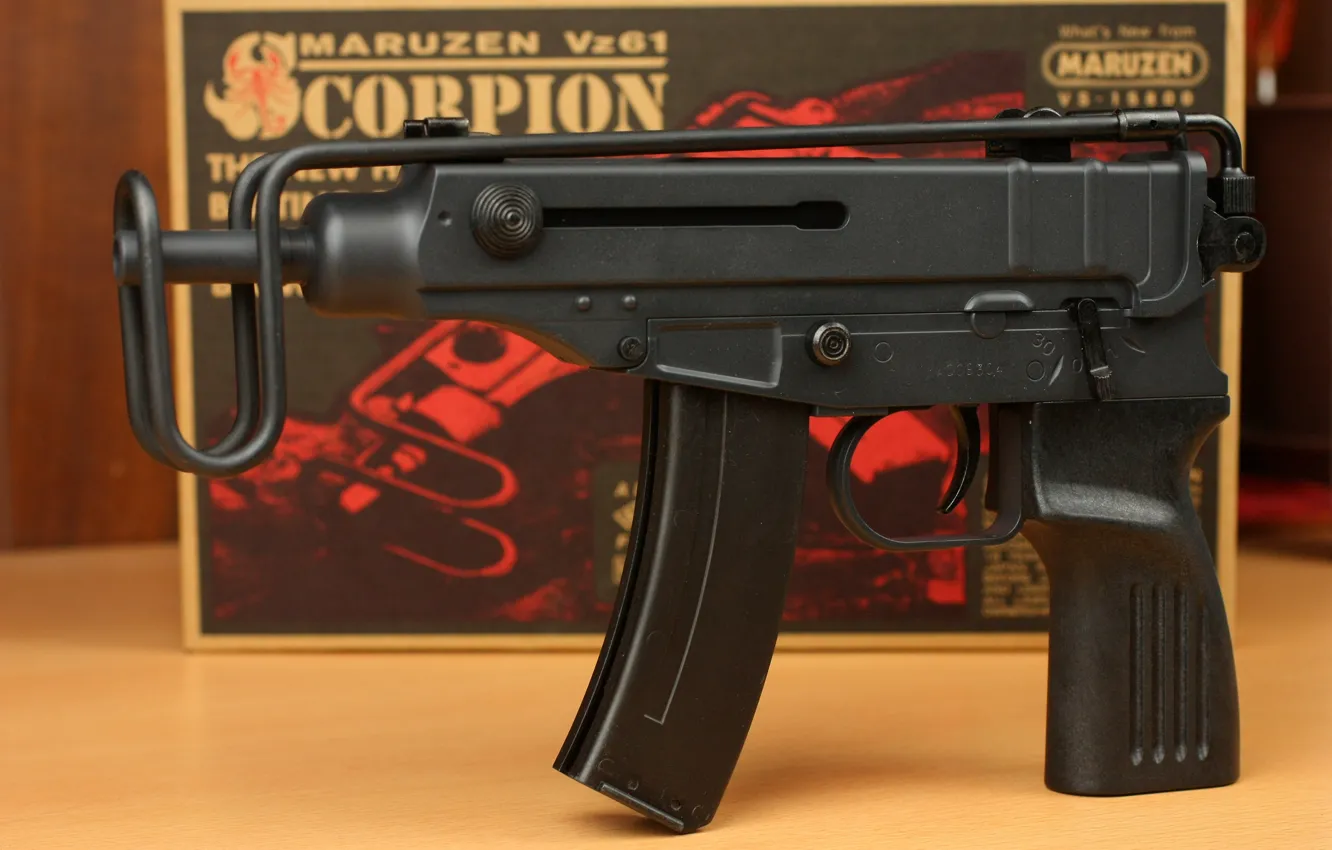 Photo wallpaper weapons, the gun, "Scorpio", Czech, Vz. 61